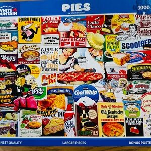White Mountain Colorful Pies Puzzle